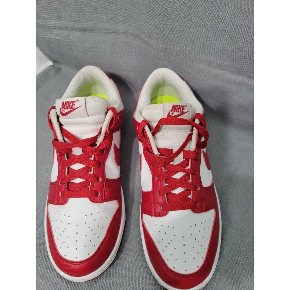 Nike Women's Red and white  Dunks size 8 Classic Shoes